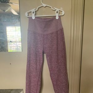 Pink alo leggings